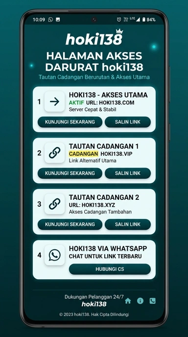 Link Alternatif Hoki138 Untuk Akses Mudah